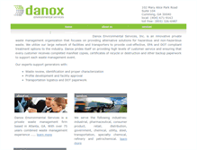 Tablet Screenshot of danoxservices.com
